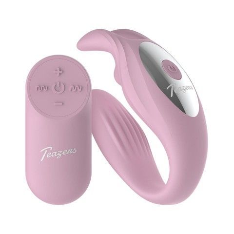 Вібратор для пар з пультом Teazers Couple Vibrator - фото