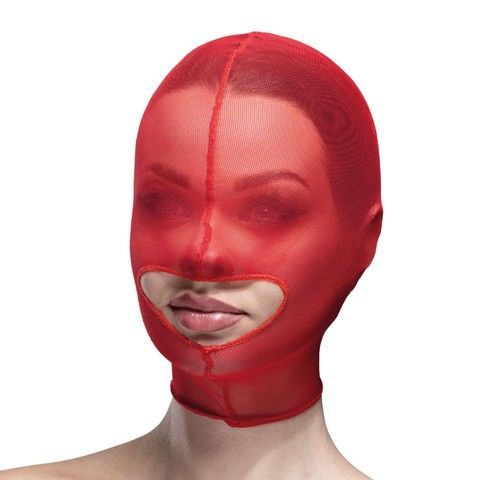 Маска Feral Feelings Hood Mask Red червона