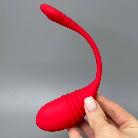 Смарт-виброяйцо Lovense Vulse Thrusting Egg Vibrator - фото