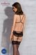 Комплект білизни Passion DELIENA SET black S/M - фото товару