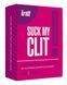 Смоктайзер для клітора Intt Suck My Clit Wild Strawberry 15 мл полуниця - фото товару