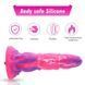 Фаллоимитатор для секс-машин Hismith Silicone Tentacle Dildo Monster Series, Розовый