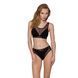Топ с прозрачной вставкой Passion PS002 TOP black M