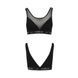 Топ с прозрачной вставкой Passion PS002 TOP black M