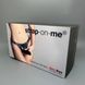 Трусы для страпона Strap-On-Me Leatherette Harness Generous One Size Blue - фото товара
