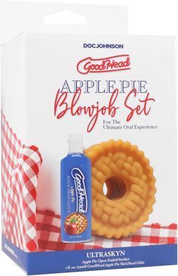 Набір для мінету Doc Johnson GoodHead Apple Pie Blowjob Set (поріз на пакованні)