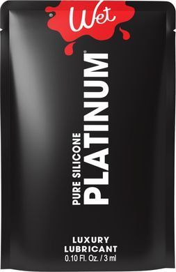 Саше Лубрикант на силіконовій основі Wet Pure Silicone Platinum 3 мл