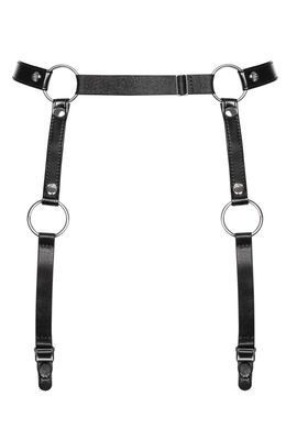 Портупея-пояс Obsessive A741 garter belt black O/S черная, Черный, One size