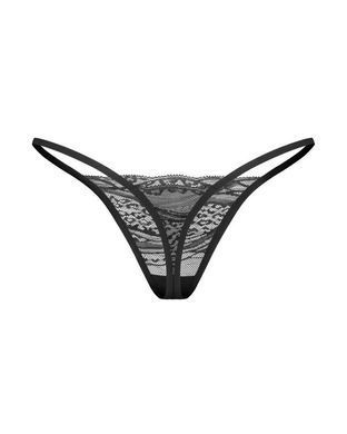 Набор трусиков Obsessive Clara 2-pack thong S/M черные