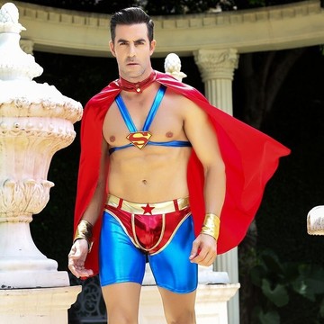 Еротичний костюм супермена для чоловіків "Готовий на все Стів" - фото