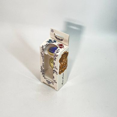 Анальна пробка з кристалом Boss Gold PLUG Dark Blue S (2,7 см) (недоліки лакового покриття) - фото