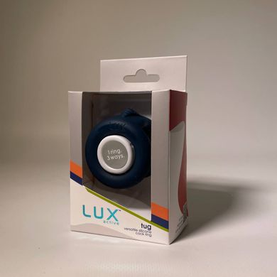 Подвійне ерекційне кільце LUX Active Tug Versatile Silicone Cock Ring - фото