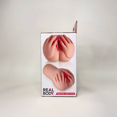 Реалістичний 3D мастурбатор відкрита вагіна Real Body The Hottie - фото