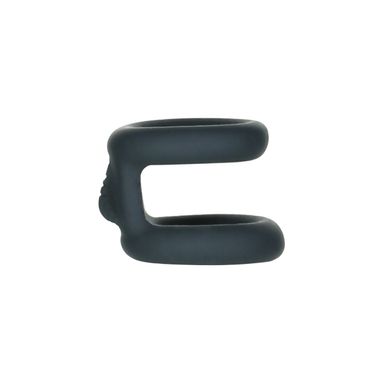Двойное эрекционное кольцо LUX Active Tug Versatile Silicone Cock Ring  - фото