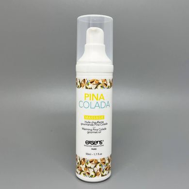 Согревающее съедобное массажное масло EXSENS Pina Colada 50 мл - фото