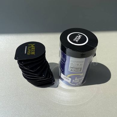 Презервативы с пупырышками и смазкой 0,02 мм Muaisi Blue (12 шт) - фото