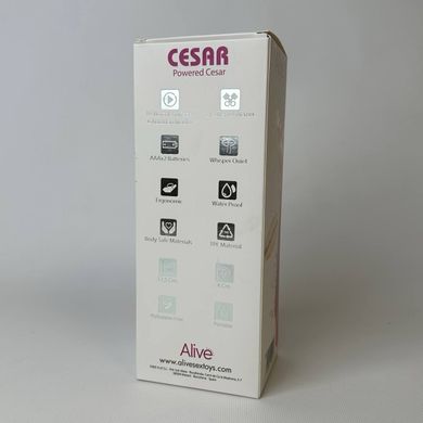 Вібратор з ротацією Cesar Alive Vibro Plus - фото