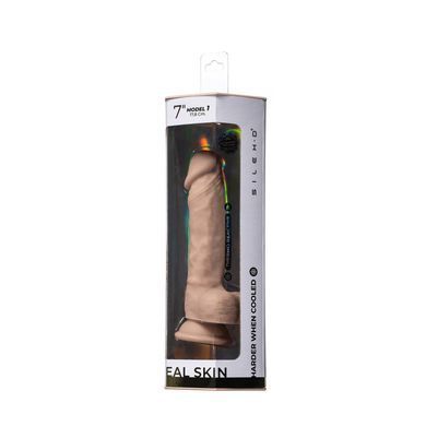 Фалоімітатор на присосці SilexD Johnny Real Skin Flesh MODEL 1 7in (17,8 см) - фото