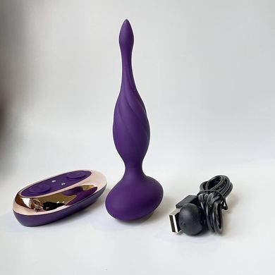 Анальна вібропробка Rocks Off Petite Sensations Discover Purple 2,5 см - фото