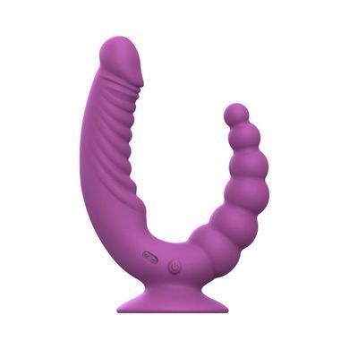 Подвійний вібратор Teazers Double Vibrator з пультом (19 см) - фото