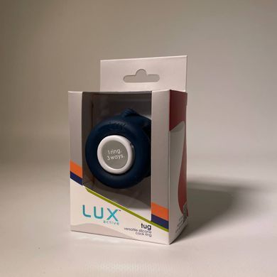Двойное эрекционное кольцо LUX Active Tug Versatile Silicone Cock Ring  - фото