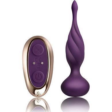 Анальна вібропробка Rocks Off Petite Sensations Discover Purple 2,5 см - фото