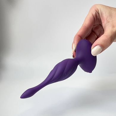 Анальна вібропробка Rocks Off Petite Sensations Discover Purple 2,5 см - фото