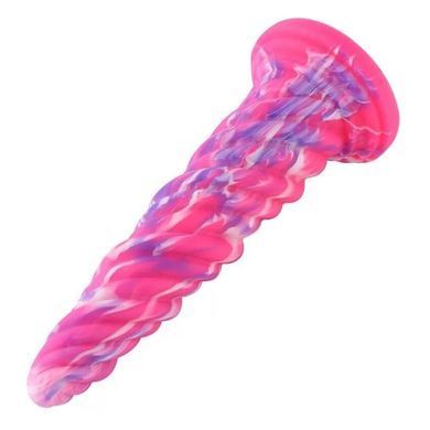Фаллоимитатор для секс-машин Hismith Awl Shape Silicone Dildo Monster Series, Розовый