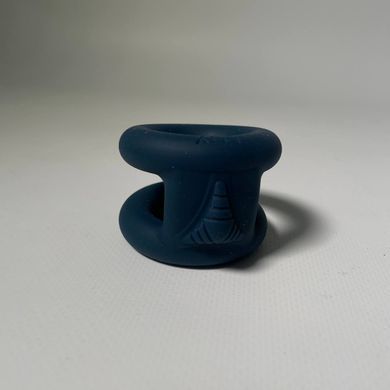 Двойное эрекционное кольцо LUX Active Tug Versatile Silicone Cock Ring  - фото