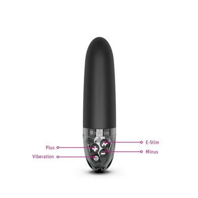 Минивибратор с электростимуляцией Mystim Sleak Freak Black Edition - фото