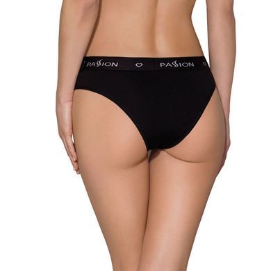 Трусики-слипы из хлопка с эластаном Passion PS004 PANTIES black L
