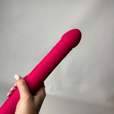 Dorcel Real Double Do - пурпурный двойной фаллоимитатор (42 см) - фото
