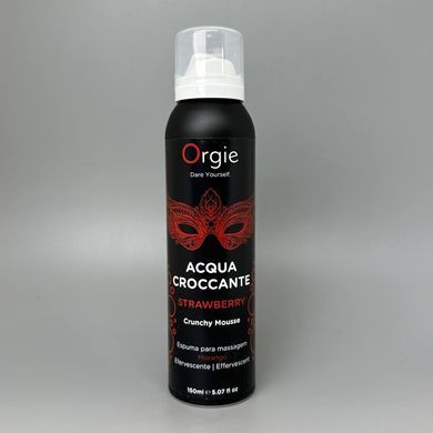 Шипучая пенка для массажа ORGIE Acqua Crocante (150 мл) клубника - фото