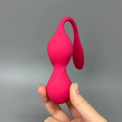 Вагинальные смарт-шарики с вибрацией Satisfyer Love Birds 2 Connect App Red - фото