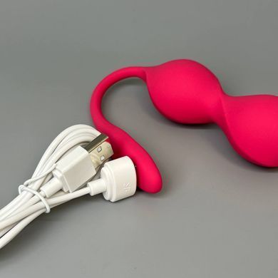 Вагинальные смарт-шарики с вибрацией Satisfyer Love Birds 2 Connect App Red - фото