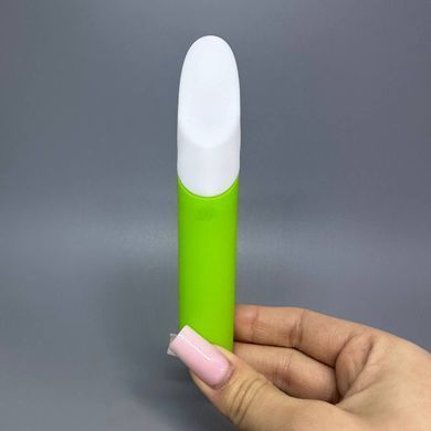 Satisfyer Ultra Power Bullet 7 Green мінівібратор з гнучким язичком - фото