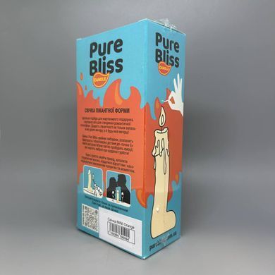 Свічка у вигляді члена Pure Bliss MINI Orange помаранчева