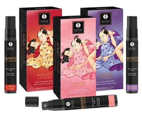Спрей для посилення слиновиділення Shunga Waves of Pleasure Watermelon 20 мл кавун - фото