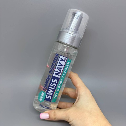 Пенка дезинфектор для игрушек и тела Swiss Navy Toy&Body Cleaner 221мл - фото