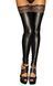 Чулки&nbsp;на&nbsp;силиконе&nbsp;с&nbsp;кружевом Noir Handmade F135 Powerwetlook stockings XXL