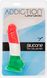 Разноцветный силиконовый фаллос Addiction Leonardo 3 colours (17,8 см) - фото товара
