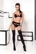 Комплект білизни TONYA SET black Passion Exclusive L/XL - фото товару