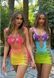 Платье Leg Avenue Seamless Ombre Faux Lace Up Mini Dress One Size Ocean