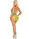 Платье Leg Avenue Seamless Ombre Faux Lace Up Mini Dress One Size Ocean