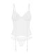 Корсет с трусиками Obsessive Alissium corset & thong XS/S