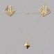 Затискачі для сосків з важкою підвіскою LOCKINK Adjustable Nipple Clamps with Heavy Pendant Golden - фото товару