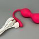 Вагинальные смарт-шарики с вибрацией Satisfyer Love Birds 2 Connect App Red - фото товара