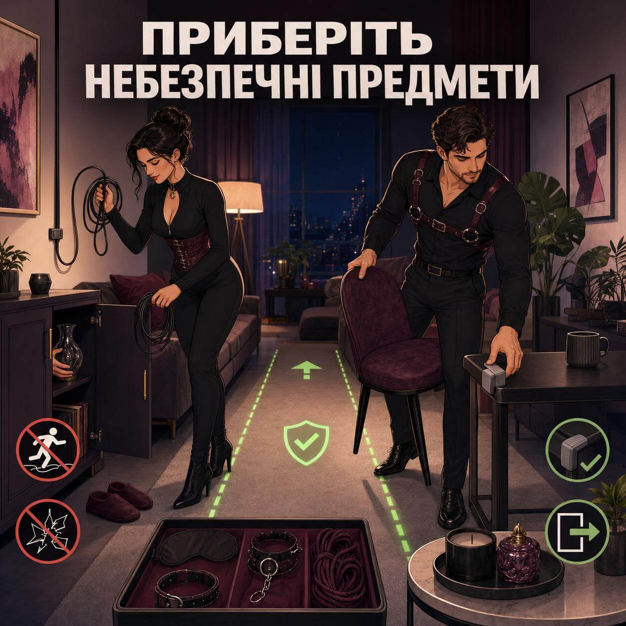 Підготовлений і безпечний простір