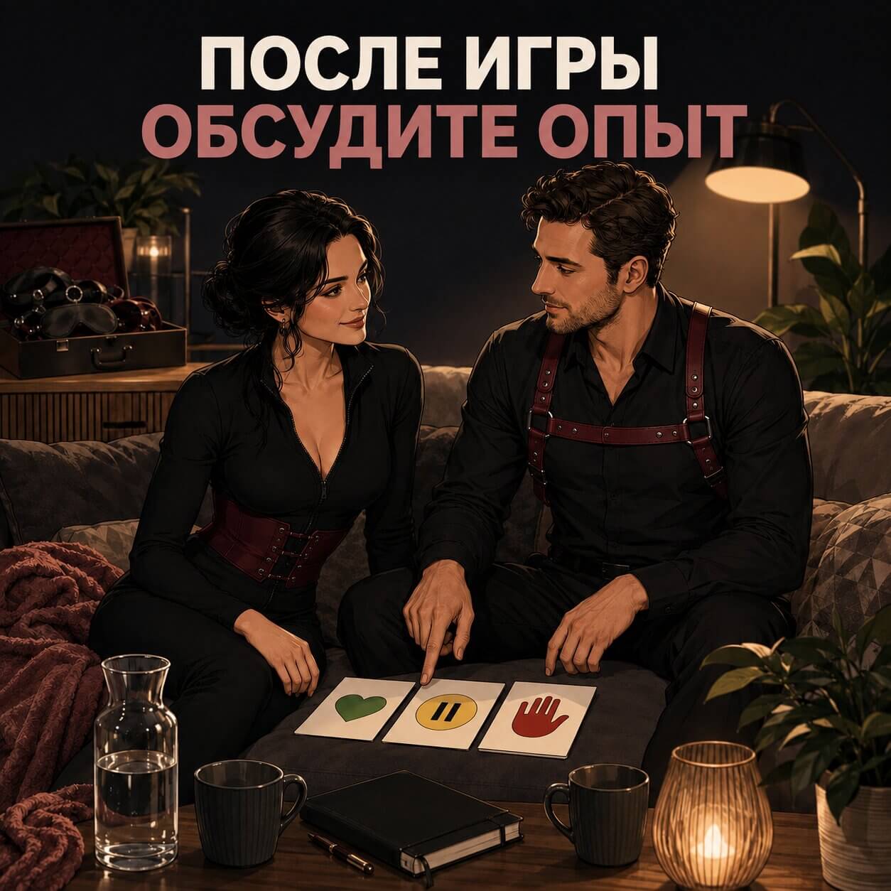 Спокойное обсуждение опыта после игры