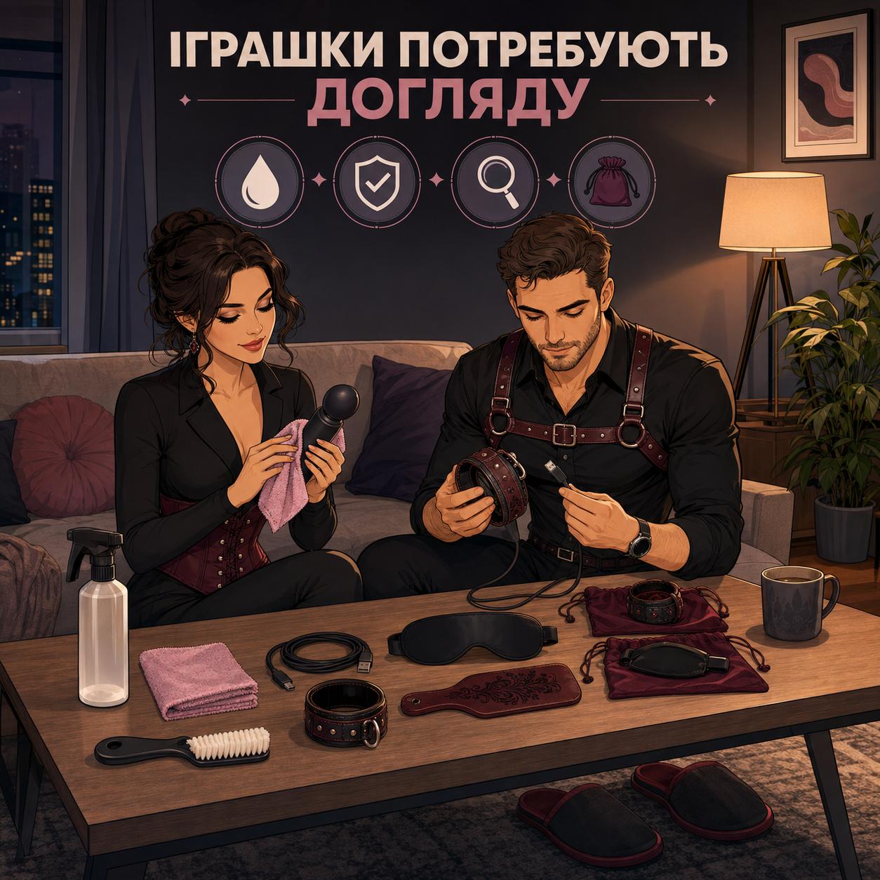 Гігієна та догляд за іграшками